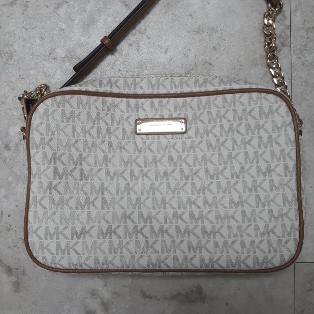 Michael Kors small leather crossbody purse